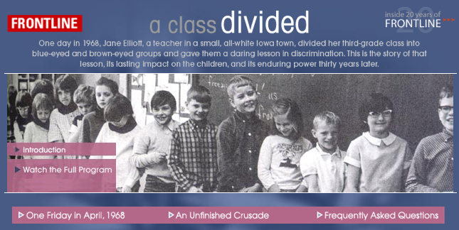 Image result for "A Class Divided" (1985) The Only Featured Frontline Documentary From Another Decade